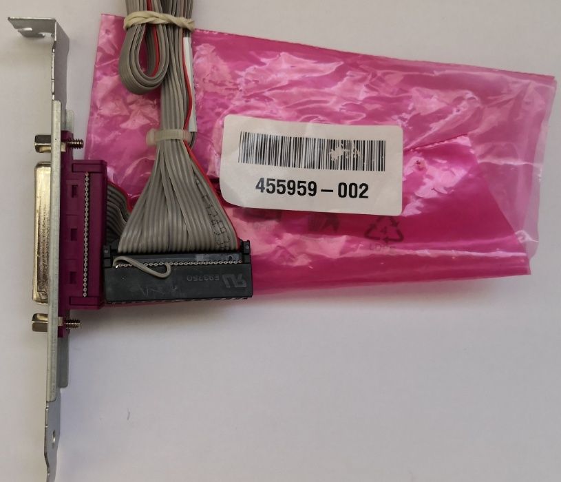 Port paralel desktop bracket și cablu original HP (455959-002) 25 pini