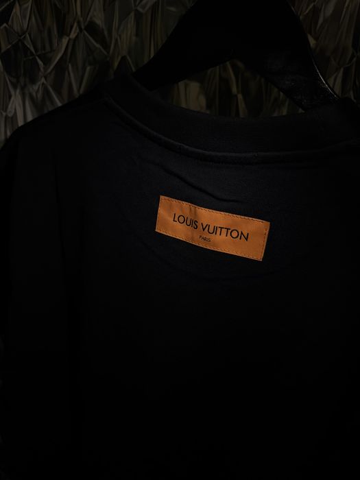 Louis Vuitton мъжка тениска • черен модел • всички размери