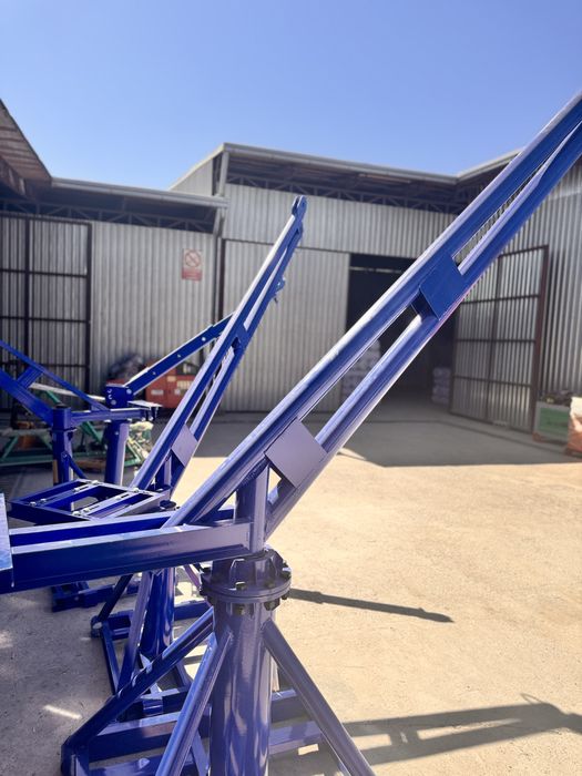 Мини кран с лебедка