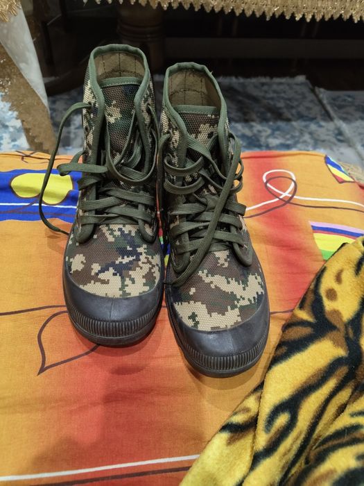 Ботинки комуфляжные