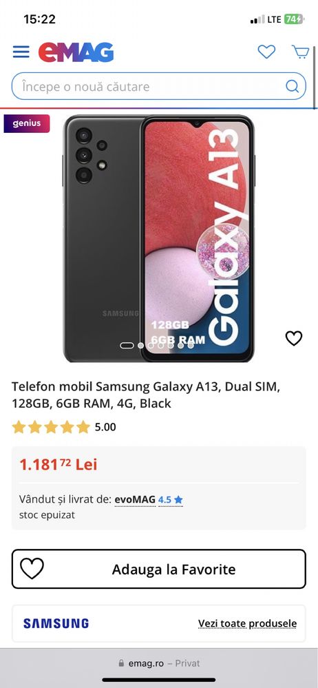 Samsung Galaxy A13 NOU