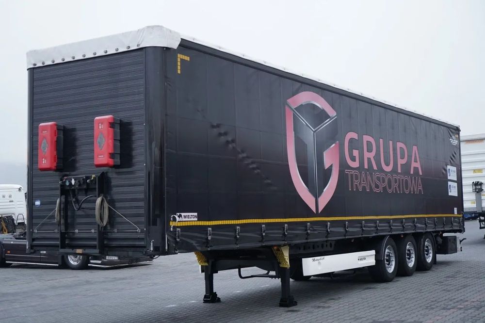 Wielton CORTINĂ / VARIOS / 2x AXE RIDICATIVE /