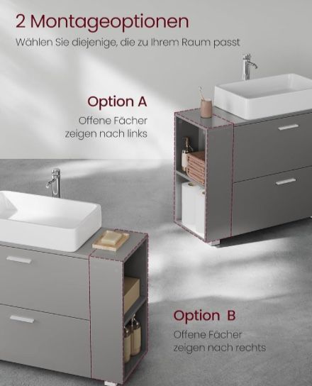 Шкаф за баня за мивка