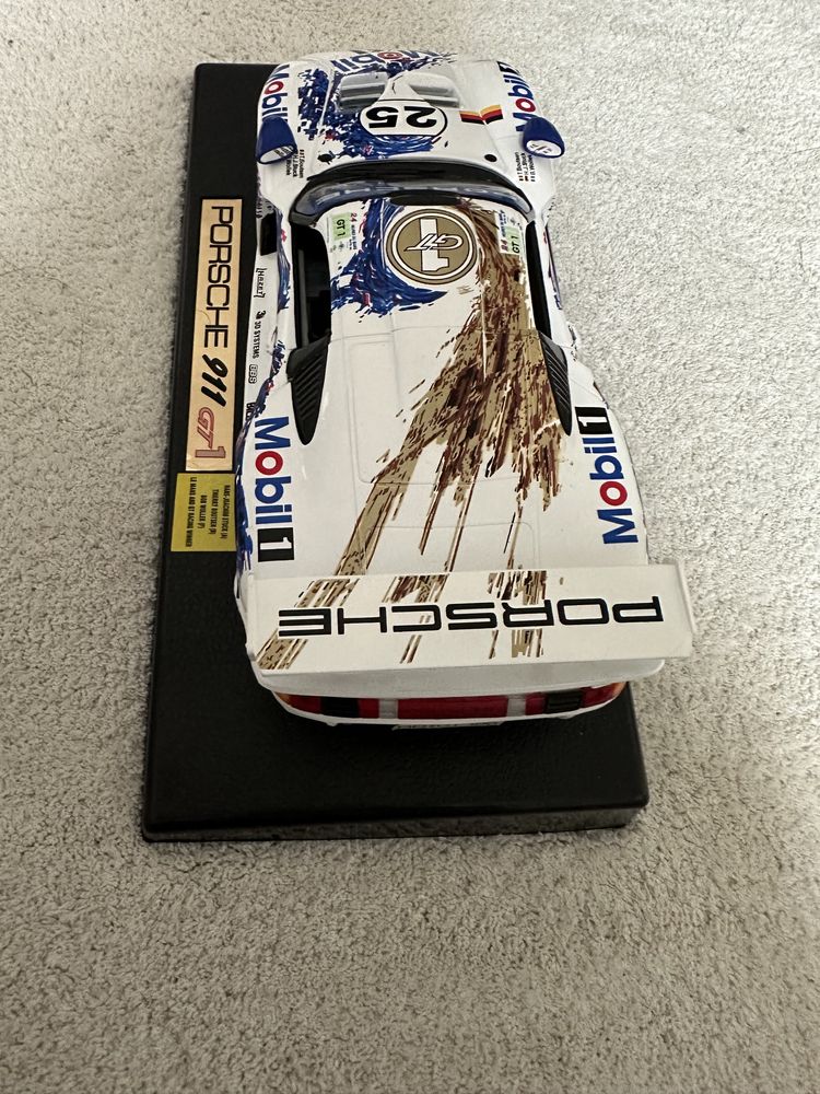 ANSON 1/18 - 30322-W PORSCHE 911 GT1 - LE MANS 1996 #25