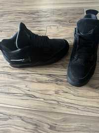 Black cats jordan 4