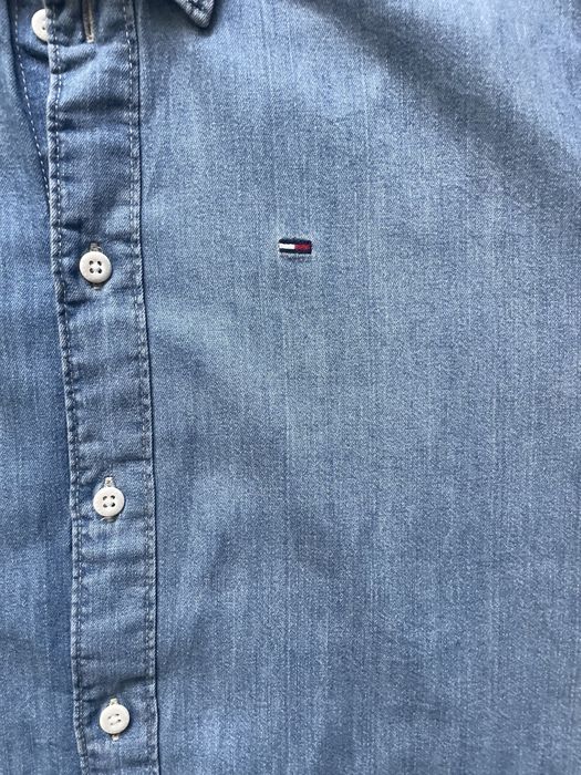 TOMMY HILFIGER Owersized fit/Нова мъжка дънкова риза L