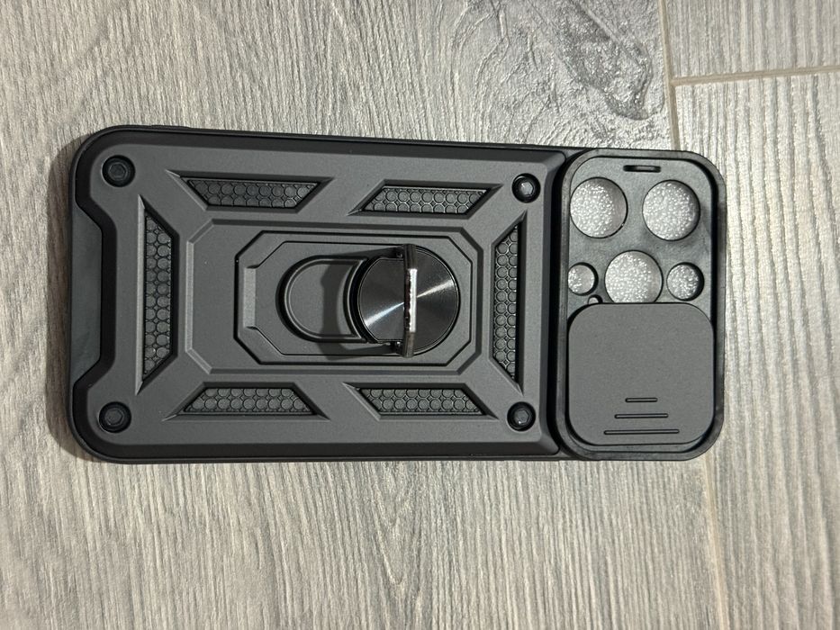 Husa de protectie cu inel de sustinere Iphone 15 ProMax