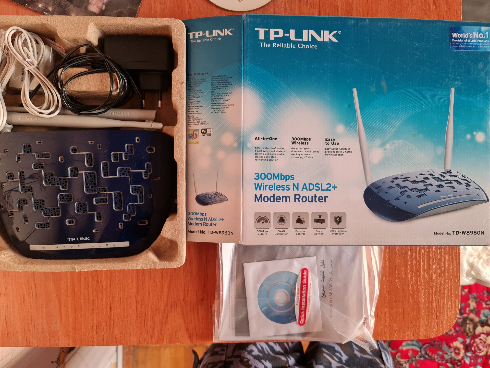 Wi-Fi роутер TP-LINK TD-W8960N