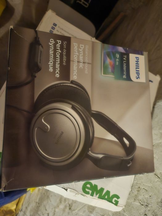 Casti PHILIPS SHP2500/10, NOI, Cu Fir, On-Ear, argintiu