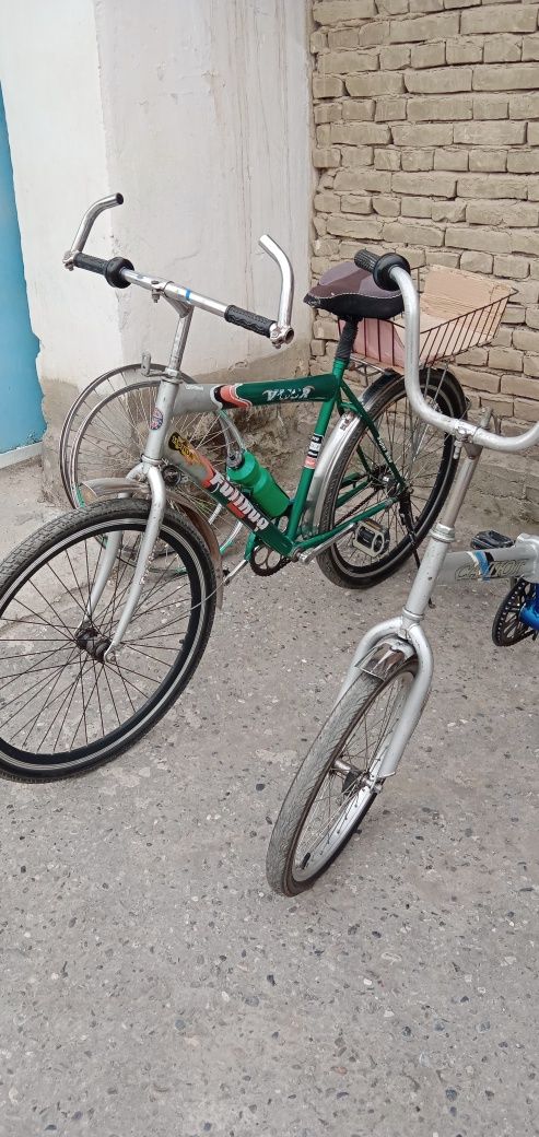 Зелёный велосипед