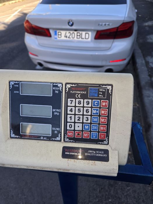 Cantar 1000kg electronic platforma mare 80 x 60