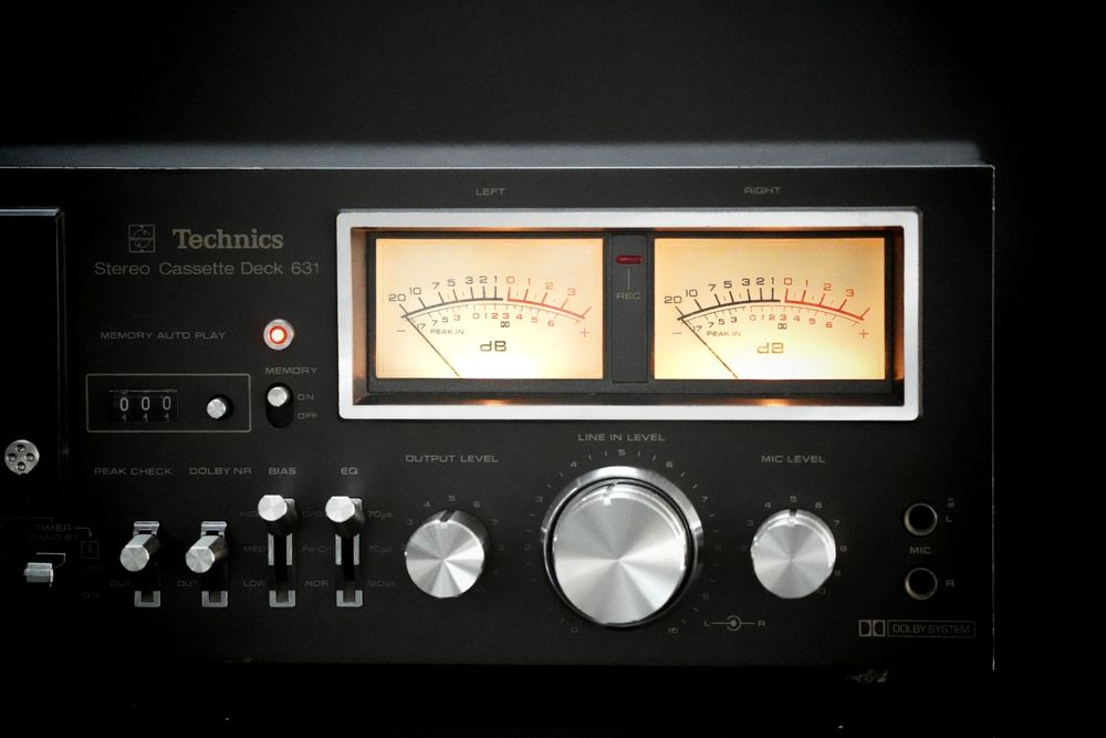 Casetofon deck Technics 631