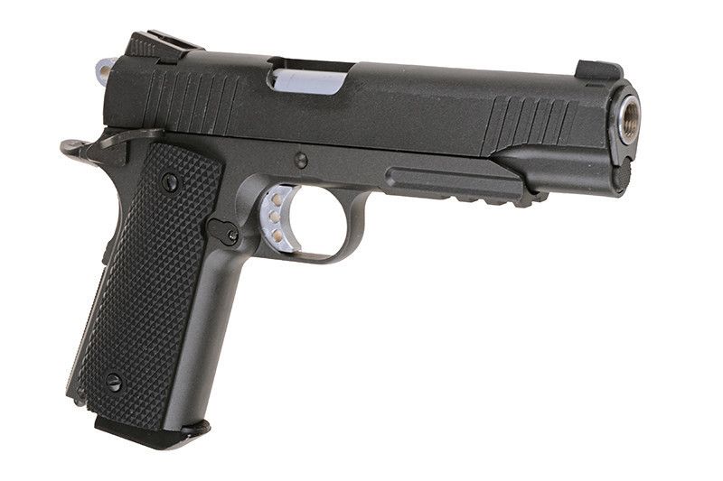 Cel mai puternic Colt 1911 M94 FULL METAL pistol airsoft pe co2+CADOU