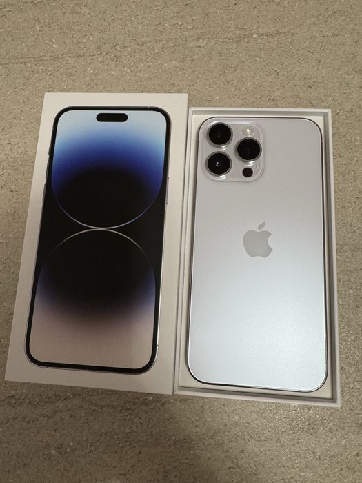 Продавам iPhone 14 Pro Max silver 256gb