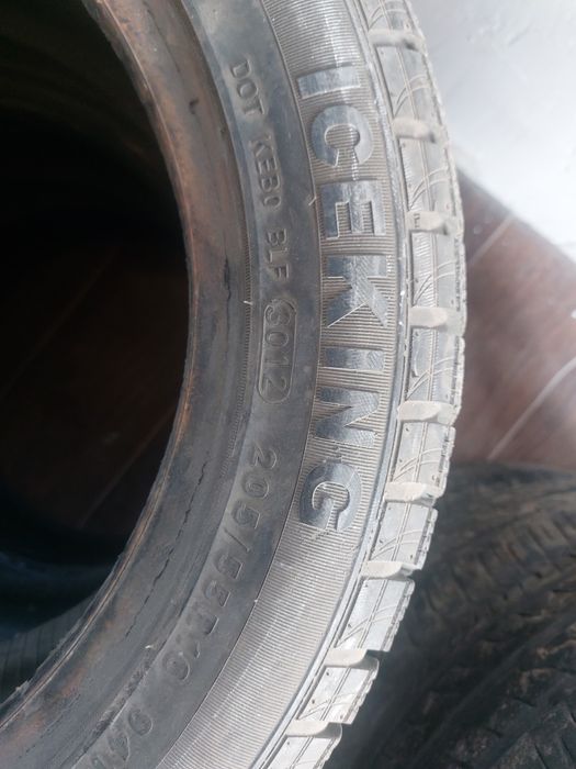 Зимние шины 205/55 R16 king effiplus, шиповные