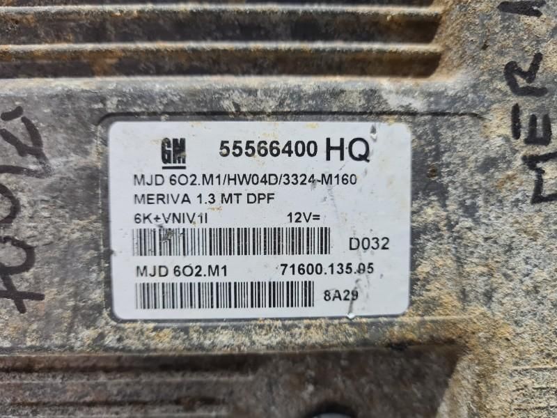 Calculator motor ECU 6O2.M1 HW04D { Opel Meriva A 1.3CDTI 75cp 55kw Z1