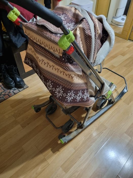 Санки-коляска до 3-4х лет