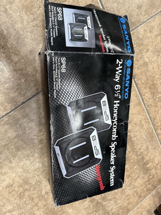 Винтажная Автомобильная аккустика Sanyo SP68