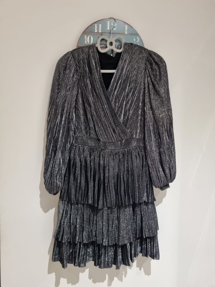 Rochie argintie ocazie