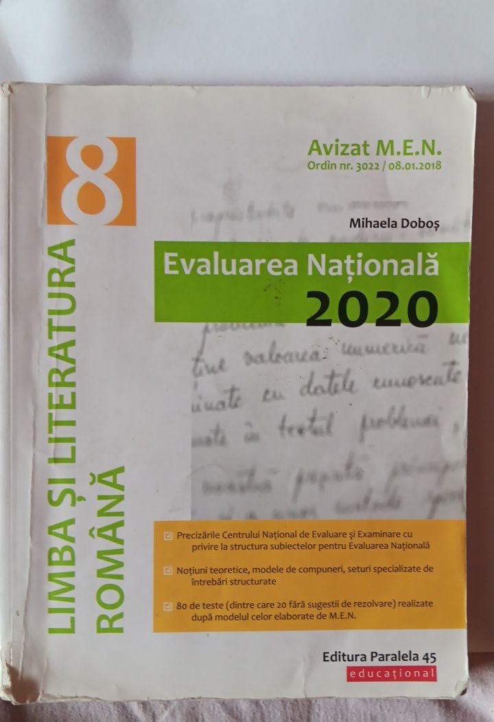 Cartii pentru bac și evaluare