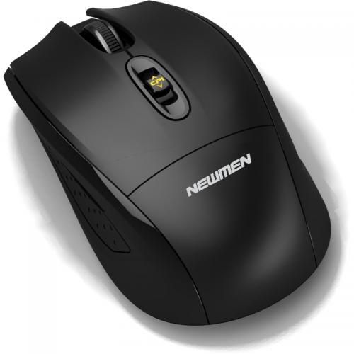 Mouse Gaming Newmen,nano receiver wireless,USB,Optic,3000 dpi,Negru