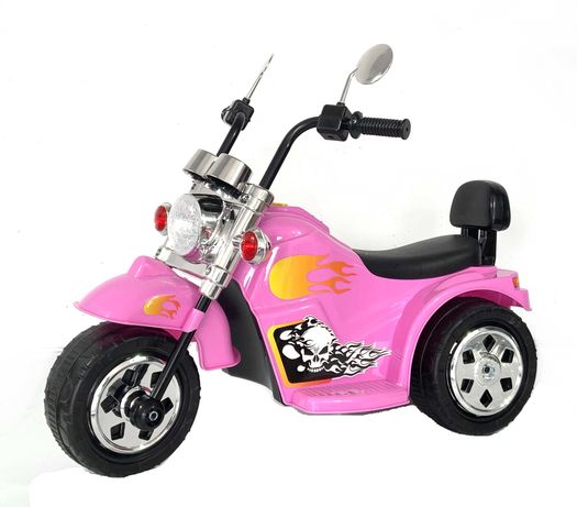 Motocicleta electrica pentru copii Kinderauto BJ777 35W 6V #Roz