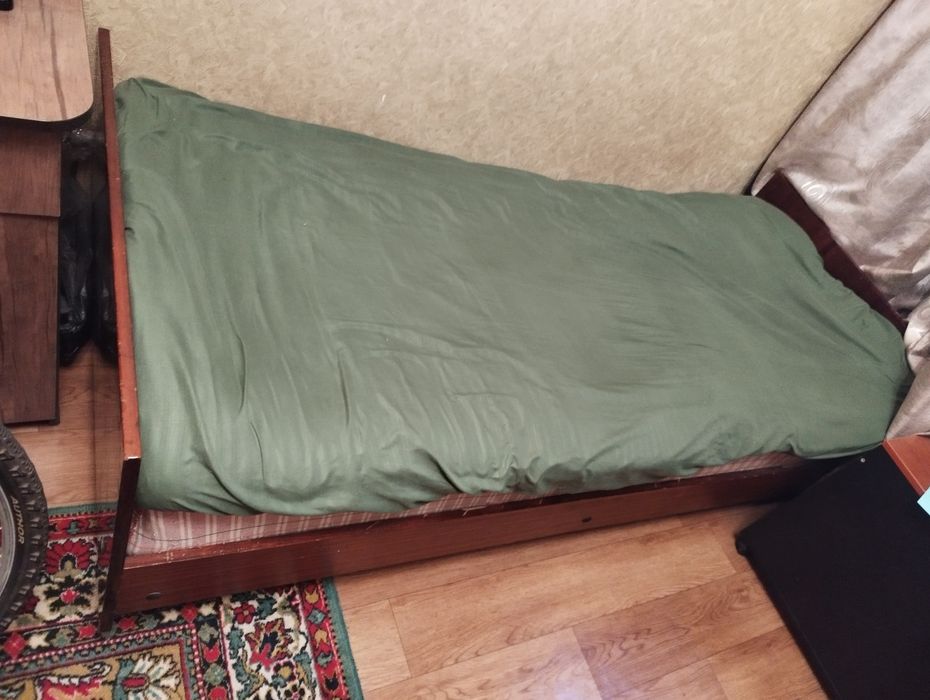 Кровать бу, одноместная, 90*200, советская