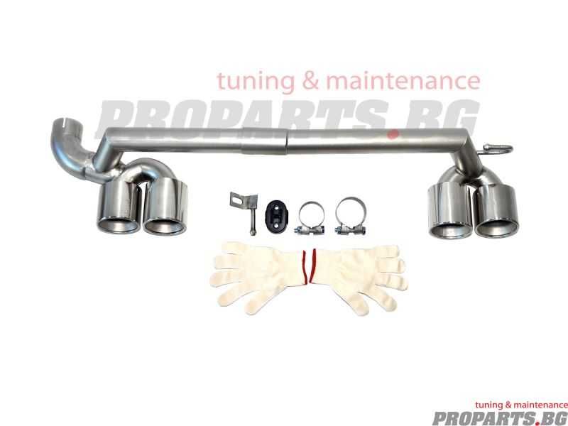 Раздвоена ауспухова генерация за BMW F30 F31 F32 M3 M4 тип 12-19