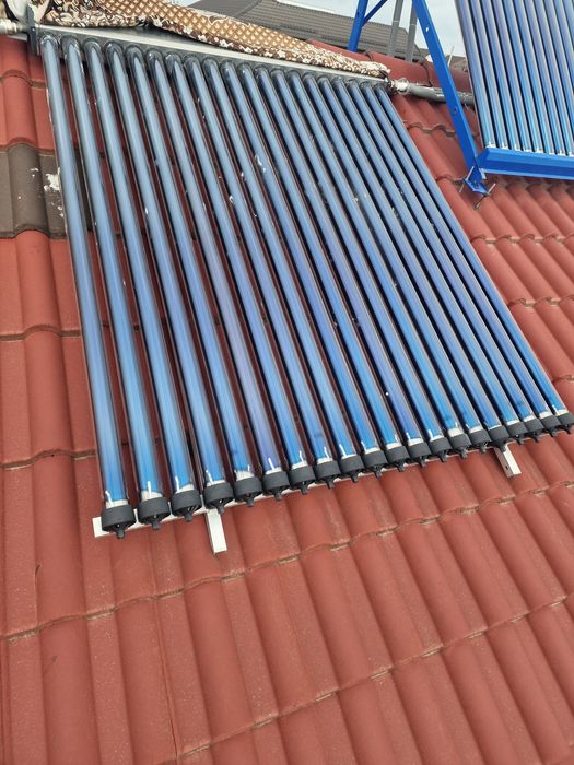 Vand sistem panou solar colector apa calda sau caldura 35 tuburi si pu