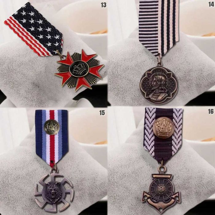 Medalie decoratie militara WW1 UK British Army USA Army Retro Style