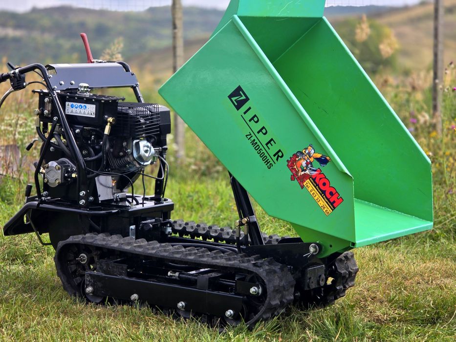 Dumper Minidumper roaba motorizata pe senile 500 kg Made in Austria!