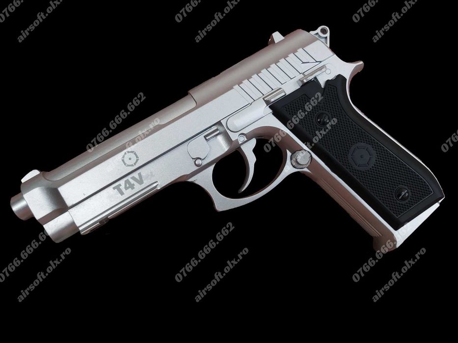 PISTOL [METAL COMPLET!!] ~ Adus la 5J!! Cu Aer Comprimat ~ UPGRADE MAX