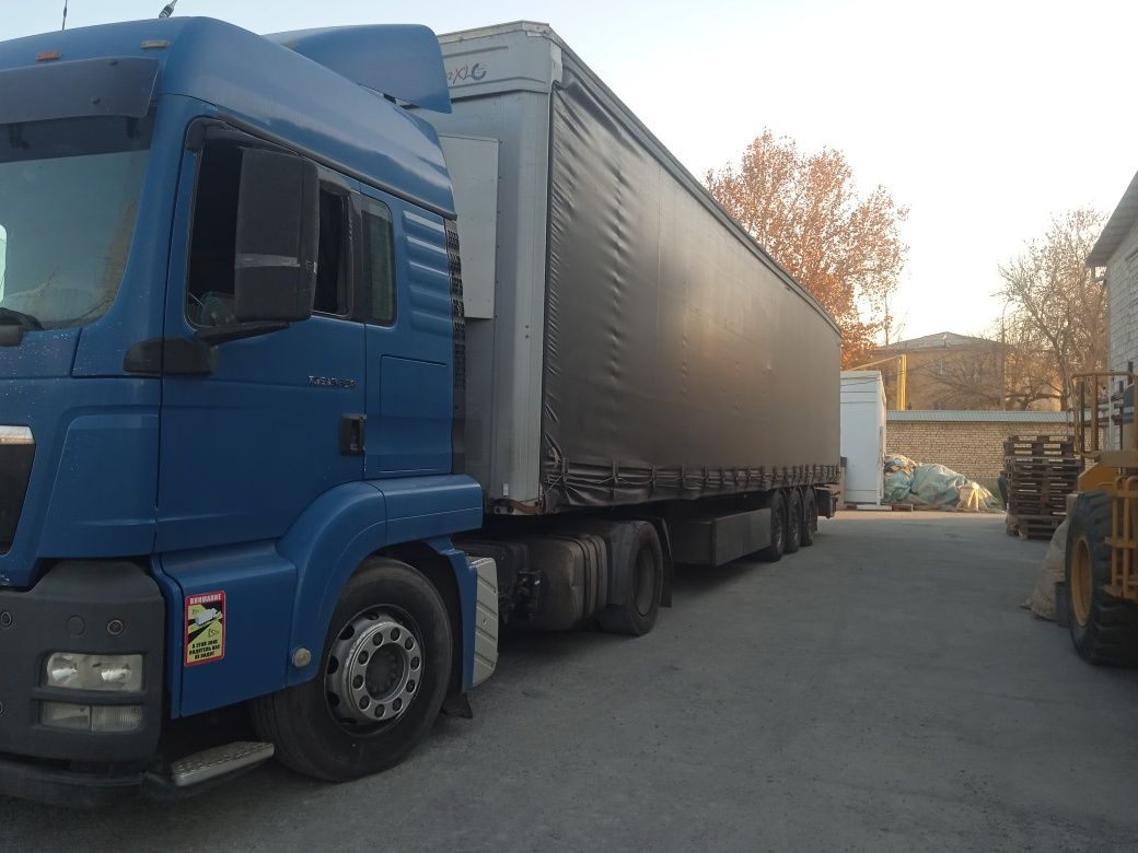MAN TGS 19 390 bir mostlik tyagach