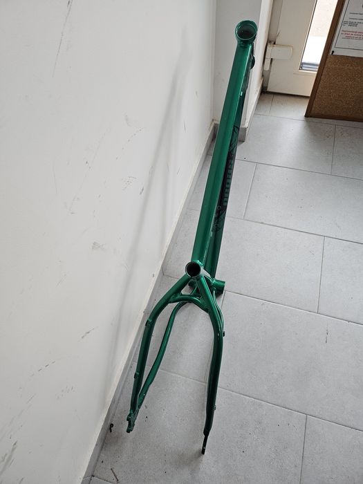 Cadru Pegas fat bike, aluminiu, 44 cm, gat de 1 1/8"