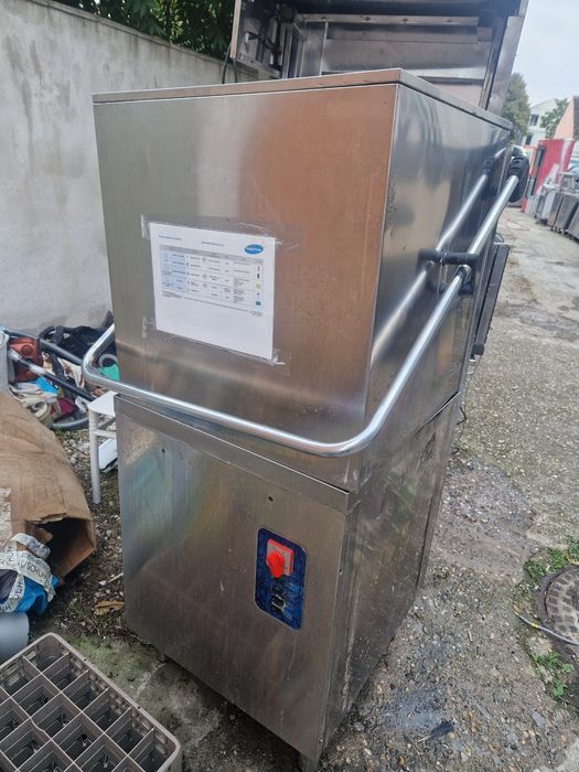Mașina spălat vase sau pahare, din inox, program scurt 2 min, la 220v