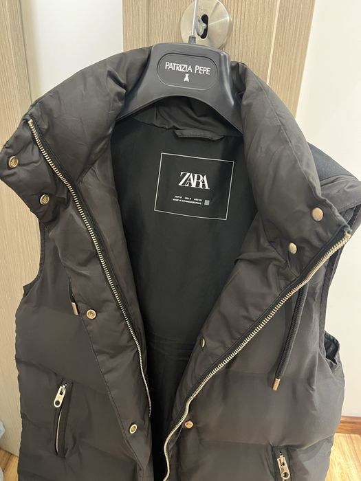 Дамски дълъг елек ZARA