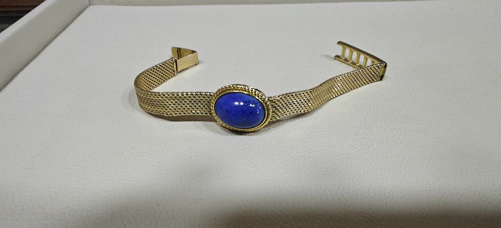Brățară aur 18k cu lapis lazuli (R)