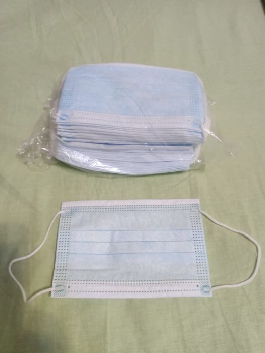Маски медицинские детские в пачке 50 штук