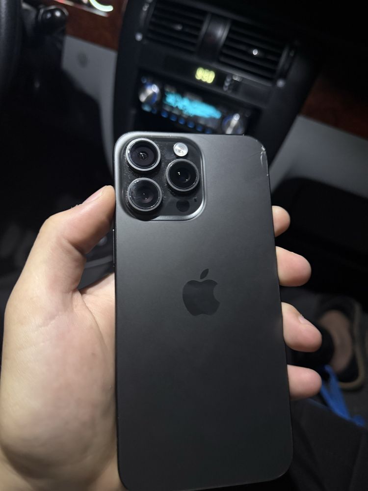 15 pro max 256 gb black
