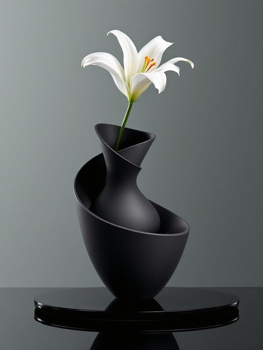 Vază/Ghiveci decorativ 3D - Design unic, ajustabil pe comandă!