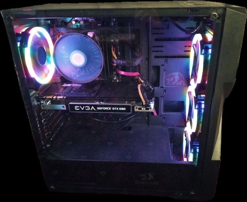 Case Pc Red Dragon