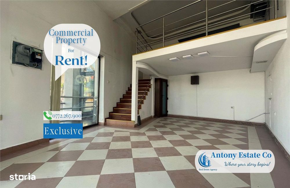 Spatiu Comercial- Birou, Cabinet Medical, Salon, de inchiriat Decebal
