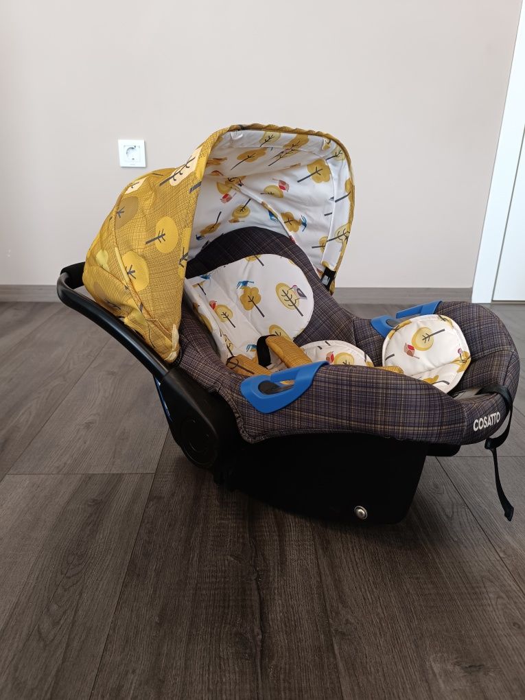 Бебешка количка Cosatto Giggle Quad - Spot The Birdie
