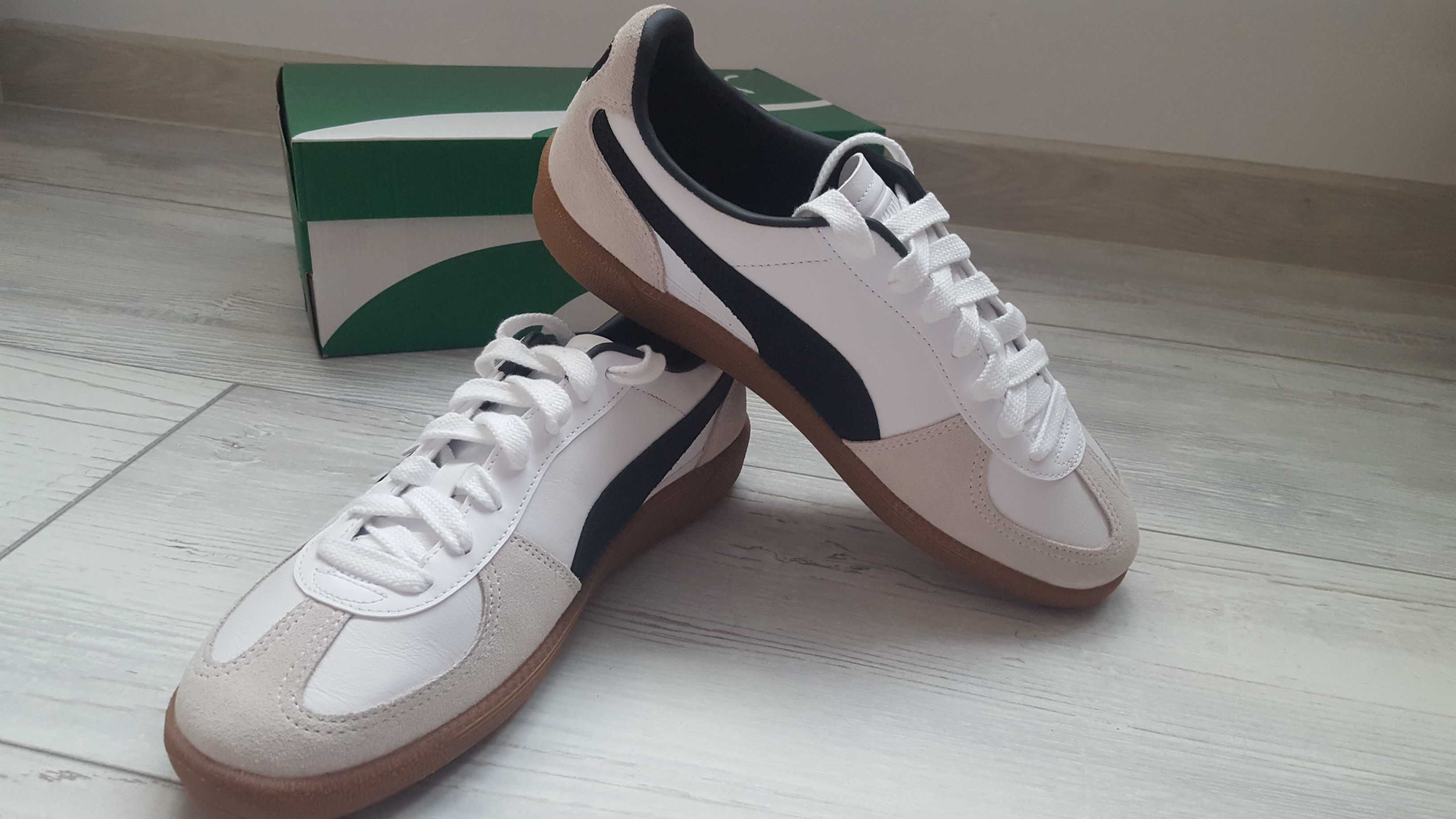Нови мъжки кожени оригинарни маратонки PUMA PALERMO Lth EUR42 UK8