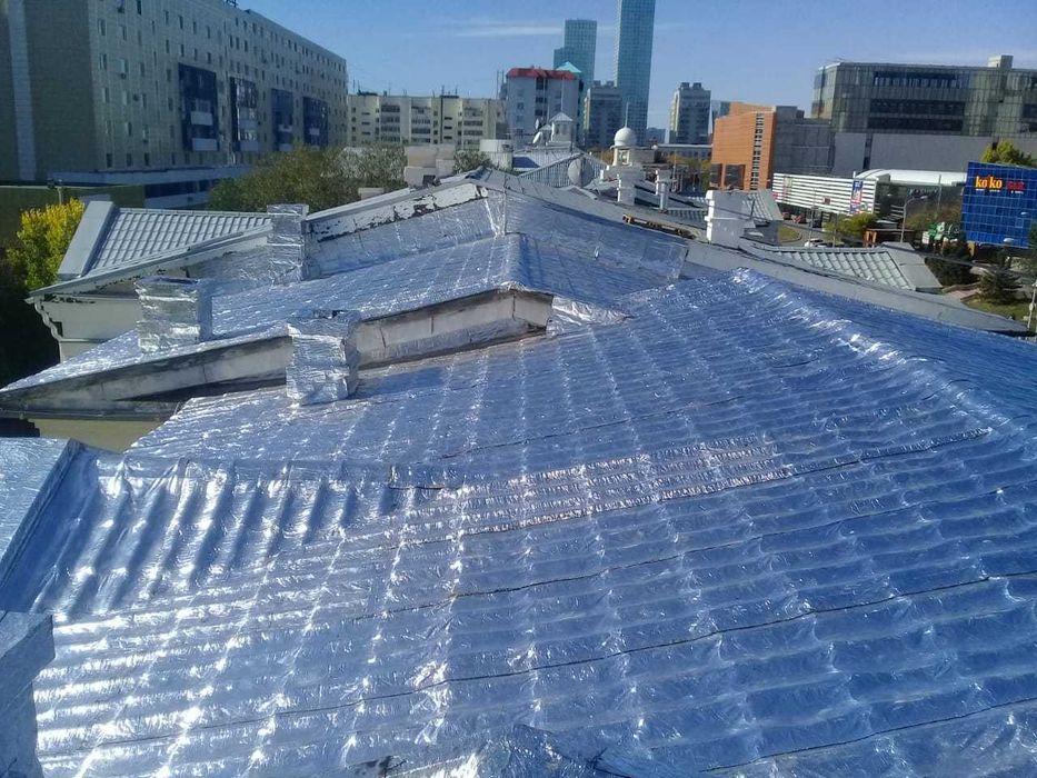 РИЗОЛИН Кровля  фольгированная Мягкая Самоклеящаяся РИЗОЛИН