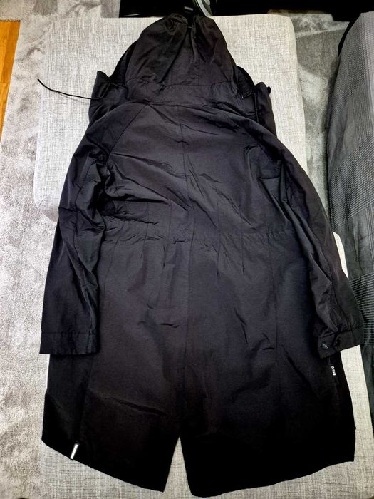Impermeabil negru KHUJO Parka – stare impecabilă, ca nou!