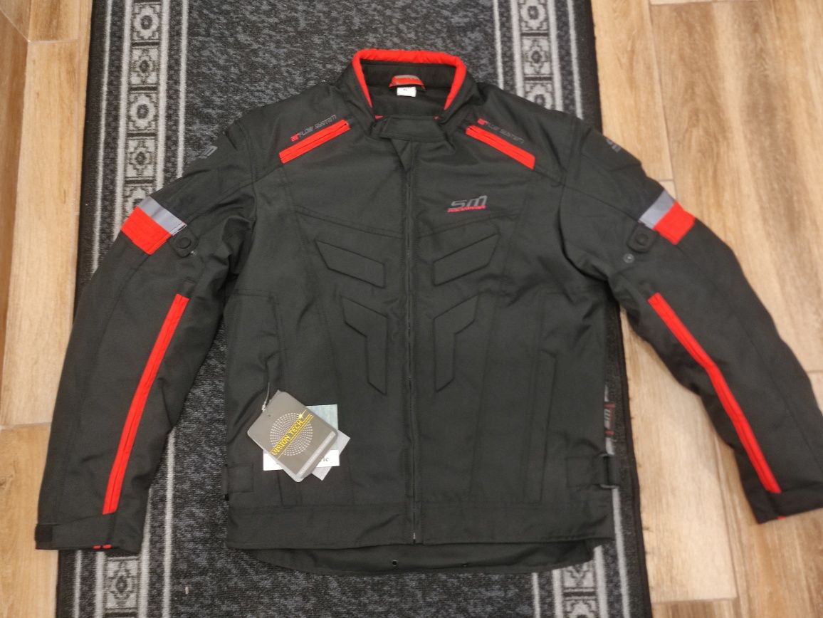 Geaca moto textil SM Scorpio Red-Black, mărimea M, L, XL, 2XL,3XL Noua