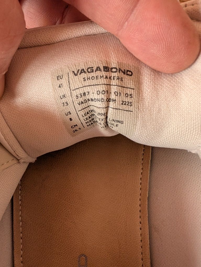 Vagabond Teo естествена кожа