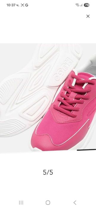 Hugo boss кожени маратонки 38-39номер
