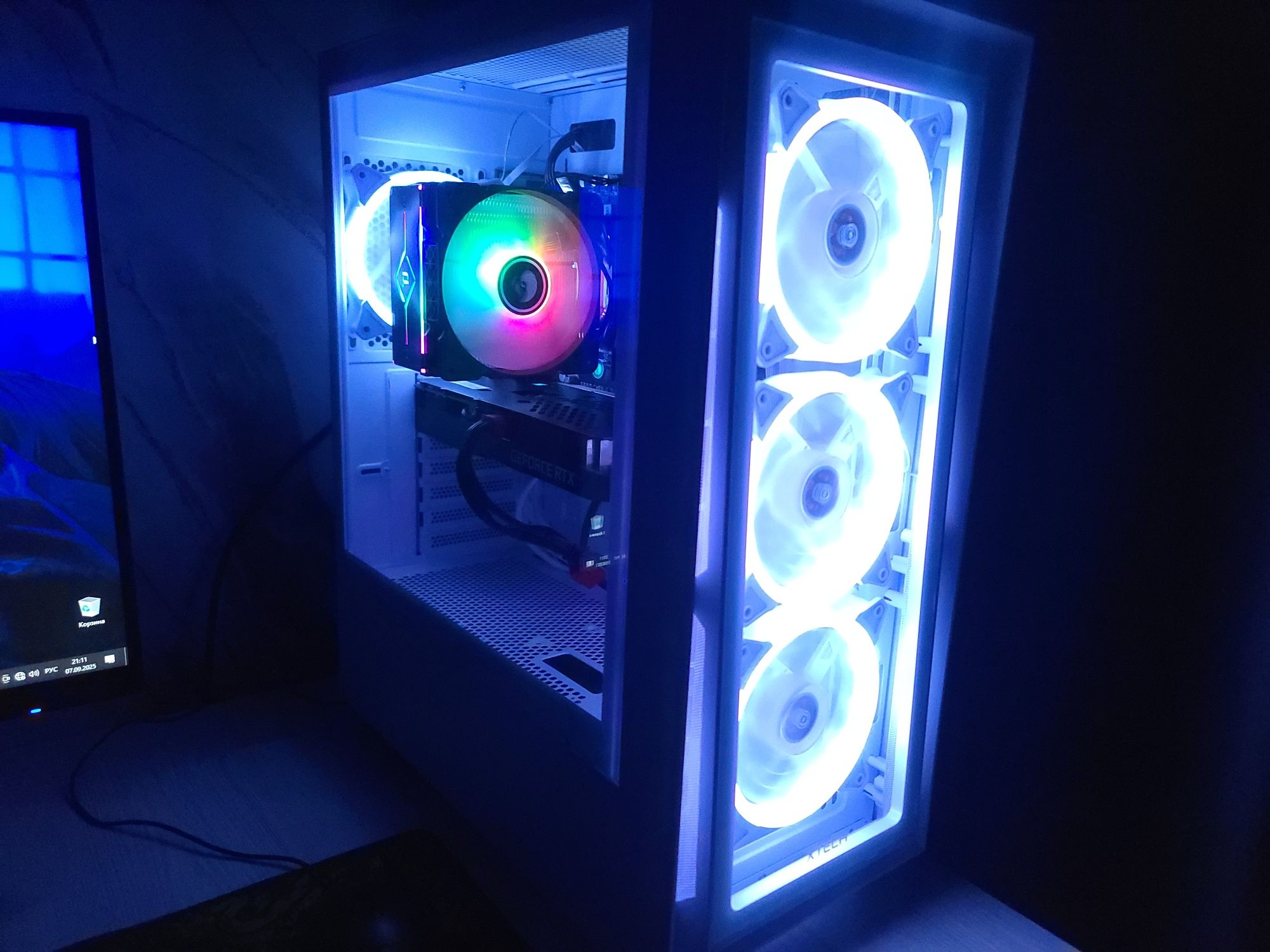 Игровой компьютер: I5 12400f, rtx 3060ti, monitor 100hz